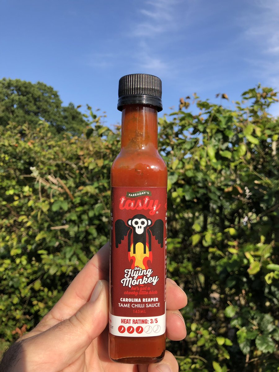 Farraday's Tasty (@farradaystasty) on Twitter photo Our Flying Monkey 🙈 Carolina Chilli 🌶 Sauce, he’s a cheeky little 😜 one with with a kick!
Rather fruity I say.🥭<a href="/HolkerHall/">Holker Hall</a> <a href="/keswickbootco/">Keswick boot co</a> <a href="/lowsizerghbarn/">lowsizerghbarn</a> <a href="/BoothsCountry/">Booths Supermarket</a> <a href="/PlumgarthsFarm/">Plumgarths Farm Shop</a> <a href="/stockghylldeli/">StockGhyll Fine Food</a> <a href="/Taylorsbowness/">Taylors of bowness</a> Our Flying Monkey 🙈 Carolina Chilli 🌶 Sauce, he’s a cheeky little 😜 one with with a kick!
Rather fruity I say.🥭<a href="/HolkerHall/">Holker Hall</a> <a href="/keswickbootco/">Keswick boot co</a> <a href="/lowsizerghbarn/">lowsizerghbarn</a> <a href="/BoothsCountry/">Booths Supermarket</a> <a href="/PlumgarthsFarm/">Plumgarths Farm Shop</a> <a href="/stockghylldeli/">StockGhyll Fine Food</a> <a href="/Taylorsbowness/">Taylors of bowness</a>