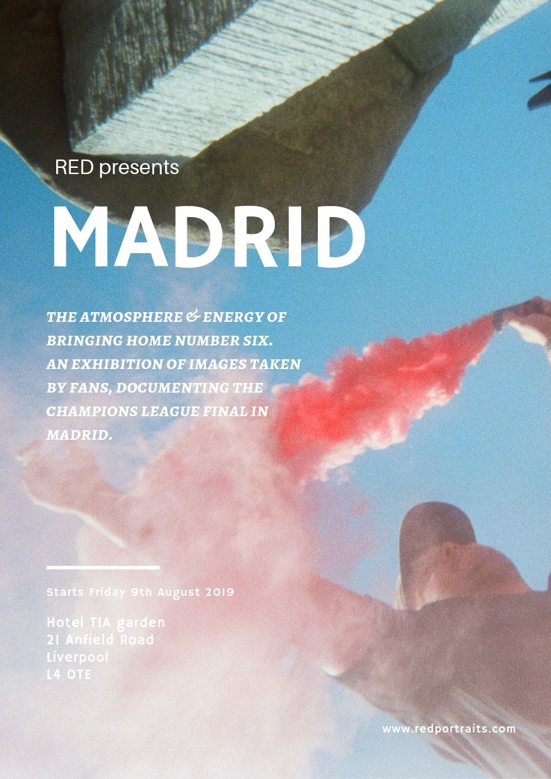EmmaCase's tweet photo. BIG NEWS!! RED has it's first exhibition!!!!! 
'MADRID' will be showing in the garden at @Hotel_Tia from the start of the season!
📷 by @Swif_tehhh https://t.co/76JTdWqMGm