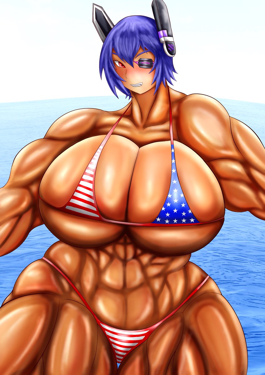 USA兵装天龍ちゃん〜💪🏾( ^ω^ )ムキムキ〜ムキムキ 