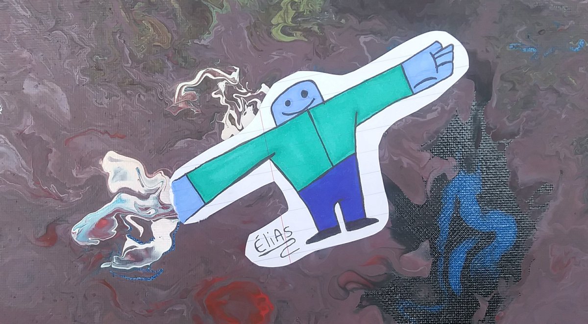 eliasroux93's tweet image. Simple mais cute. #cartoons #bighug #stickerstyle #characterdesign #couleursfroides #fondabstrait #fluidpainting #doodle #ÉliAS