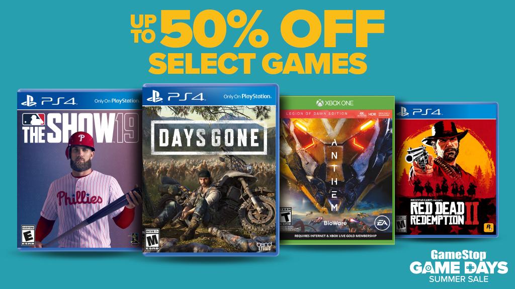 gamestop's tweet photo. You: "I'll wait for it to go on sale."
Us: Guess what? 

https://t.co/j8MAF18RqM https://t.co/8hnt9fx9Ls