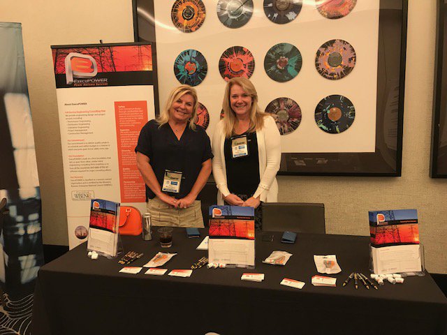 ExecuPOWERLLC's tweet photo. ExecuPOWER's CEO, Maria Larson; COO, Andrea Turley; and Corporate Strategy Advisor, Bob Jubic (not pictured) attended the 2019 EEI Business Diversity Conference in Nashville, July 9 – 11. The annual Exhibitors Showcase and Matchmaking Event were a success! @Edison_Electric https://t.co/ib18J1dRsE