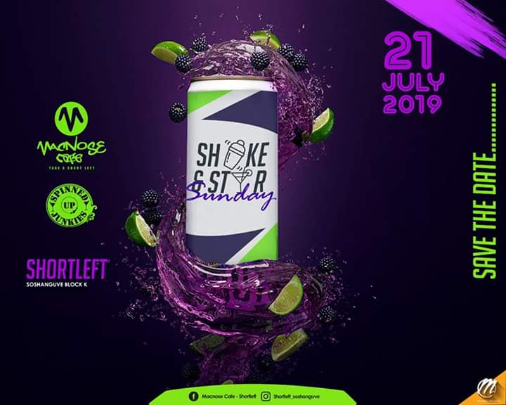 MacNosShortLeft's tweet photo. That one Sunday in a month where you can expect Music,๐ถ Food๐๐ฅCocktails๐น๐ธ& Entertainment to be on the next level.๐
Tag your buddies to let them know its ๐. This Sunday 21 July
#macnosecafe #shortleft
#ShakeAndStirSundays
#SpinnedUpJunkies
#DayTimeFun #NiteTimeFun https://t.co/4ksQMf7w4g