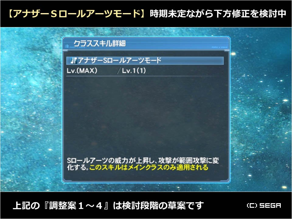 生涯pso בטוויטר アナザーsロールアーツモード 下方修正検討中 下記の案1 4など検討中 案1 Pa再調整 アナザーの役割振り分け 案2 アナザーの爽快感は維持 その他で劣る調整 案3 Pp回復量の下方修正 案4 威力の下方修正 フォーエバーロナー獲得 急げよ 生涯pso בטוויטר アナザーsロールアーツモード 下方修正検討中 下記の案1 4など検討中 案1 Pa再調整 アナザーの役割振り分け 案2 アナザーの爽快感は維持 その他で劣る調整 案3 Pp回復量の下方修正 案4 威力の下方修正 フォーエバーロナー獲得 急げよ
