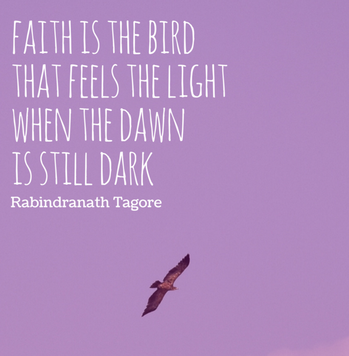 ORWE_MERO's tweet photo. "La foi est l'oiseau qui sent la lumière quand l'aube est encore sombre" - Rabindranath Tagore #LundiEnSantéMentale #MentalHealthMondays https://t.co/8pRquGBd6t