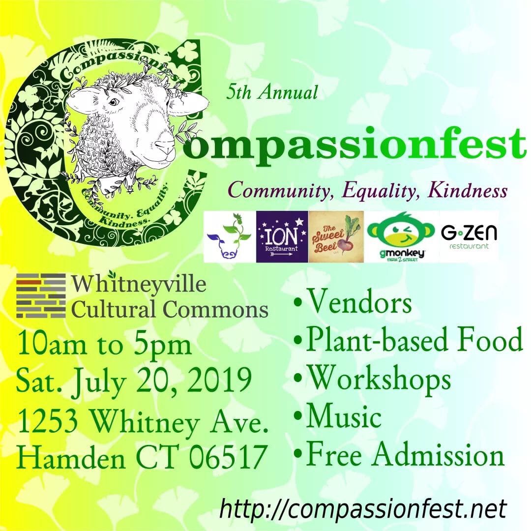 Come find us and @GMonkeyMobile  at CTs largest vegan festival. Sat July 20th 10
Till 5