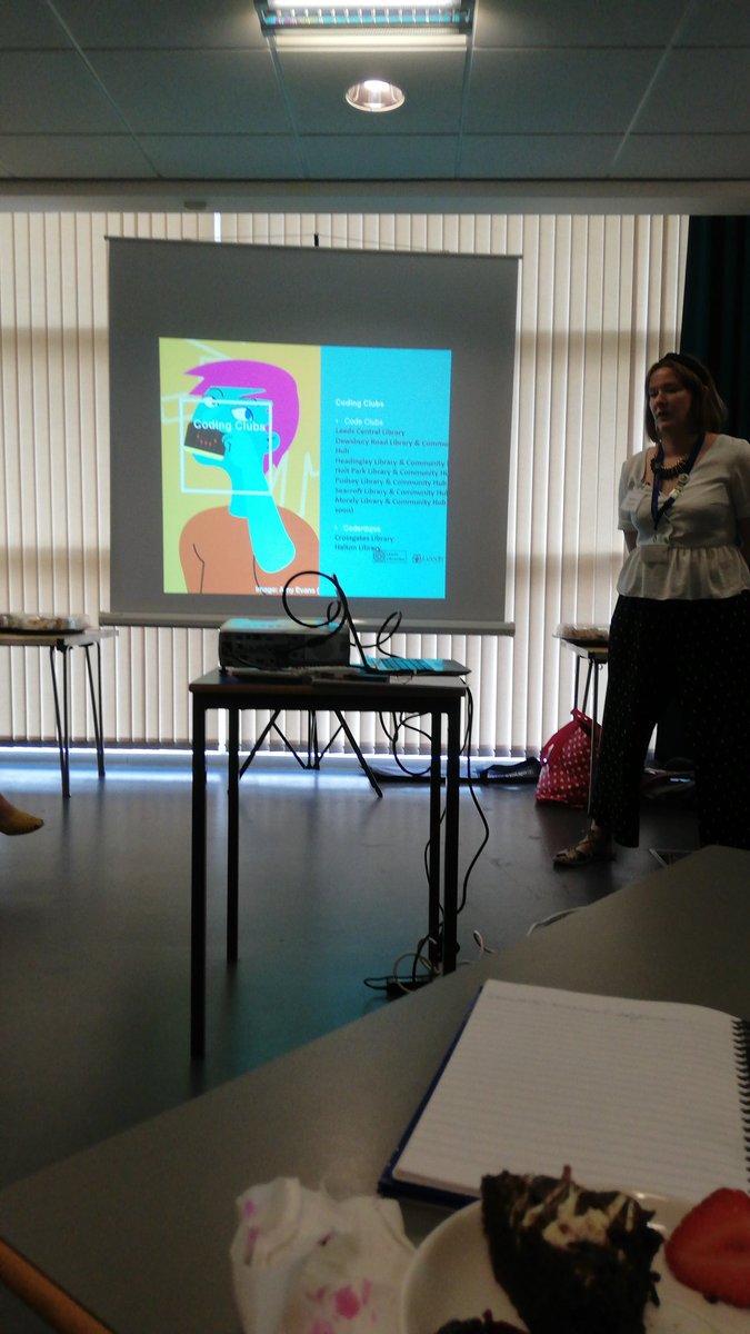 BragansLot's tweet photo. Great ideas from this morning #UsingDigital day, looking forward to the afternoon. Have promised child I will not break his iPad for learning how to use microbits . . . With @LeedsMuseums @leedslibraries https://t.co/PHIQ3043Z4