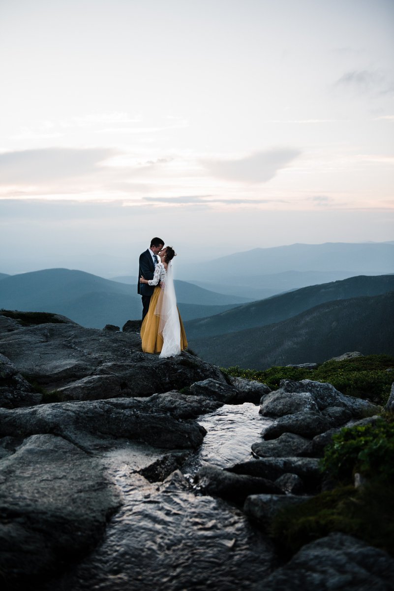 Incredible #newhampshirewedding this weekend up on Mount Washington!