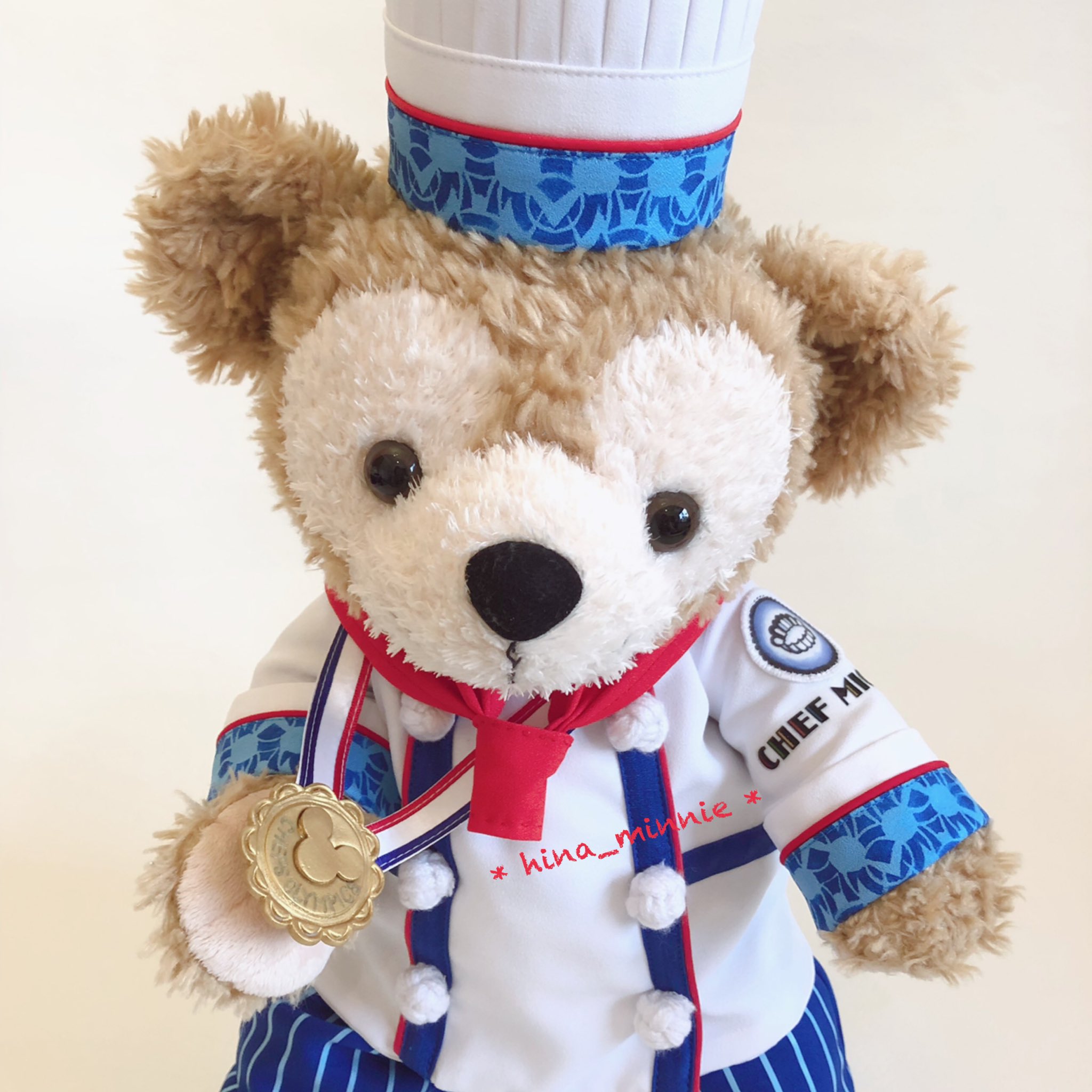 シェフミッキー　フラッフィープラッシーサイズコスチューム ダッフィー,Sサイズ用,新・シェフミッキー｜ダッフィー