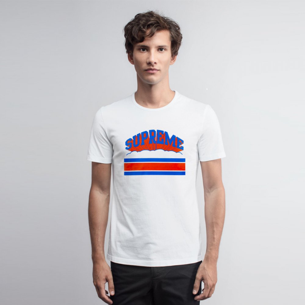 supreme cloud arc tee