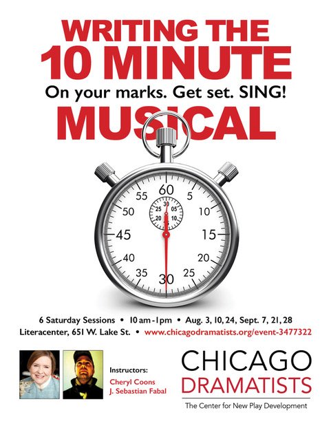 Join us at @ChiDrama for this class, and have a chance for your musical to be showcased in the Chicago Music Theatre Festival!