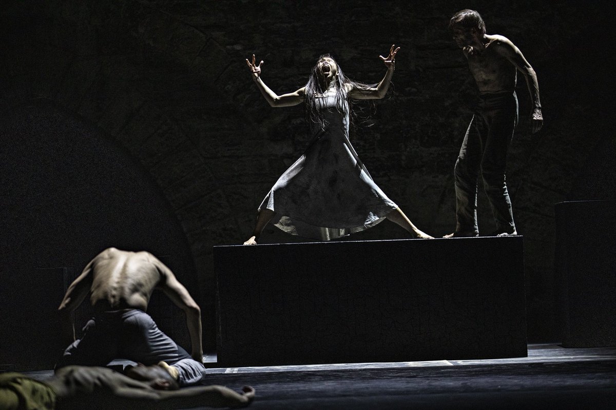 Akram Khan Company (@akramkhanlive) on Twitter photo W/ standing ovations on both nights, the atmosphere <a href="/Theaterhaus/">Theaterhaus</a> just hasn’t left us. Thank you to everyone who travelled to see the premiere of #OutwittingtheDevil, to everyone who stayed for the post show talk last night & to <a href="/Colours_Dance/">Colours International Dance Festival</a> for having us!
Next stop, Avignon… W/ standing ovations on both nights, the atmosphere <a href="/Theaterhaus/">Theaterhaus</a> just hasn’t left us. Thank you to everyone who travelled to see the premiere of #OutwittingtheDevil, to everyone who stayed for the post show talk last night & to <a href="/Colours_Dance/">Colours International Dance Festival</a> for having us!
Next stop, Avignon…