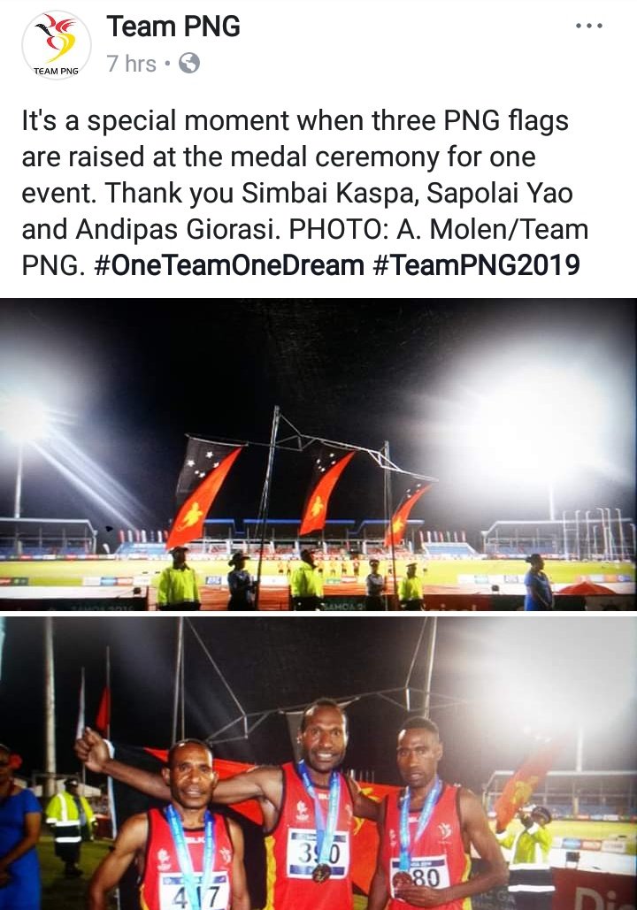 Thank you, thank you and thank you! 🇵🇬
#TeamPNG!