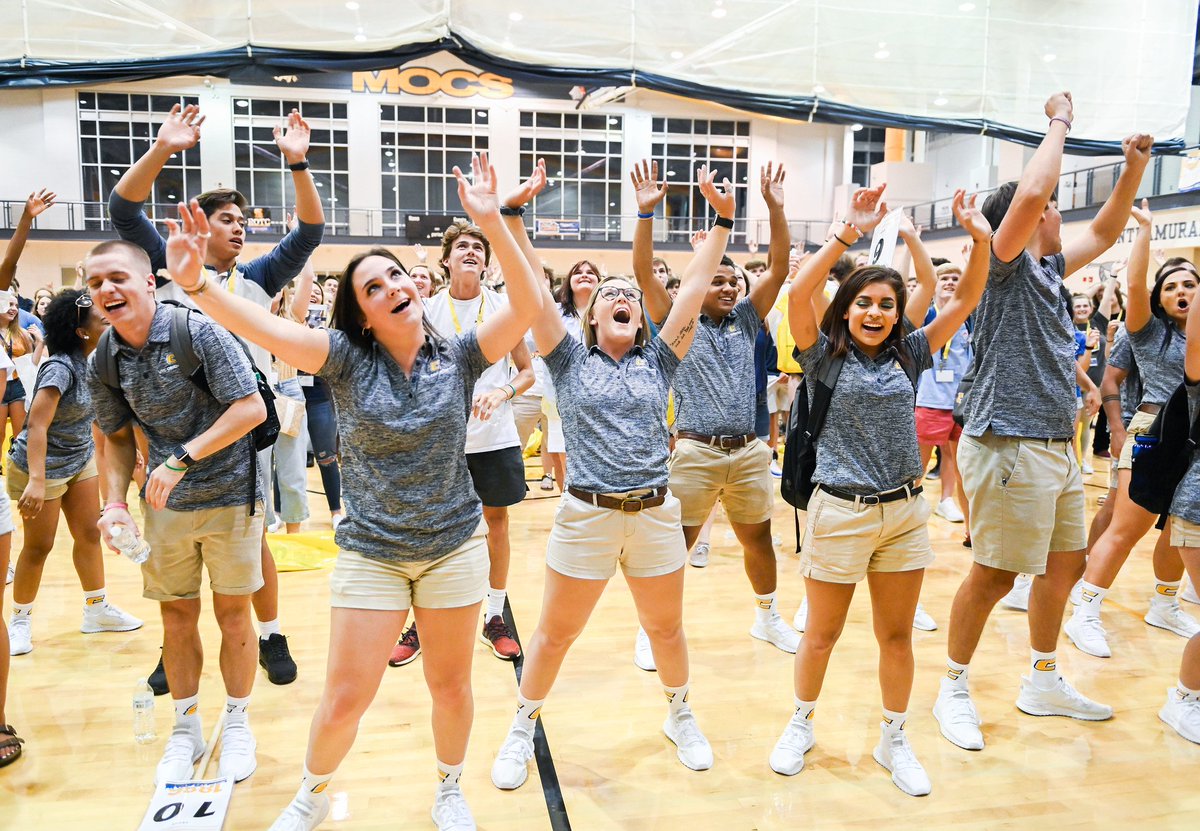utcparents's tweet photo. We are more than halfway through our summer orientation sessions and still so excited to be welcoming new Mocs to campus! Session 5 - we’re ready for you!
.
📸:@UTCNewMocs
.
#UTC23 #UTCParents #UTCFamilies https://t.co/aFjdSsLp4N