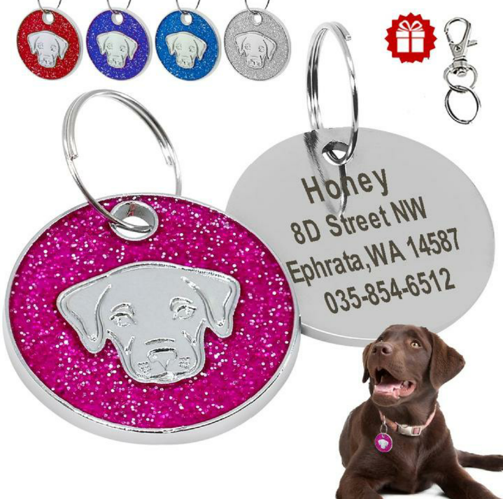 JoJosWorldStore's tweet photo. Custom Engraved Glitter Dog ID Tag🐾

Available at: https://t.co/sMGdsxMocY
_______
#dogtags #dogidtag #idtags #dogshop #onlineshop #trustedseller #glitter #freeshippingnationwide #TeamJoJosWorld https://t.co/GV7S6nu9qq
