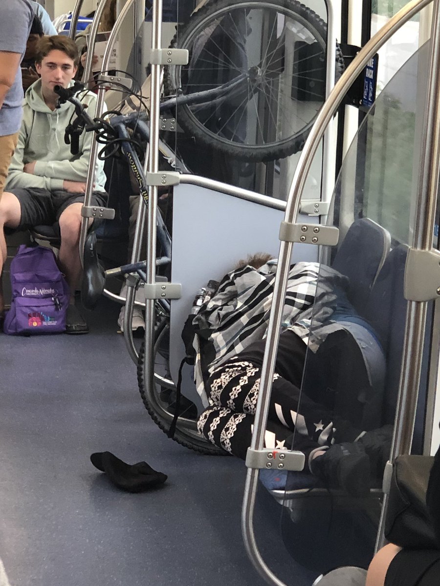metrotransients's tweet image. Super packed trains today due to youth conference- this jerk decides its time to take up all the handicapped seats for a nap. Classy. Green Line, 8:01AM. @MetroTransitMN #greenline #minneapolis #metrotransitmn #stpaul