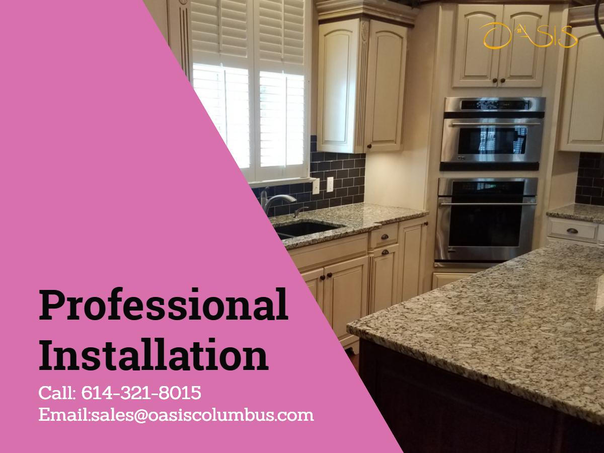 OasisColumbus's tweet photo. With over 25 years of experience in the renovation industry, Oasis has experienced contractors to install any product or material you may choose for your home or project https://t.co/qQELDVpqFW #countertops #cabinets #oasiscolumbus https://t.co/zVRqa0KyI9