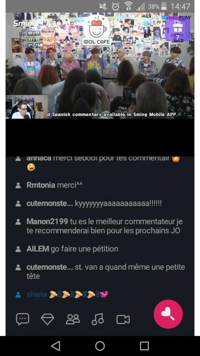 phemmiliar's tweet image. #아이돌카페_VAV #IdolCafe_VAV #Sming_IdolCafe Thank you so much sming for hosting this❤ you and the streamers are the best! Thank you VAV for doing this for us❤