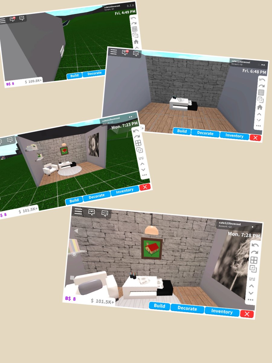 Bloxburg Hacks Addi Lruswe Twitter - trying new building hacks from the update on bloxburg roblox