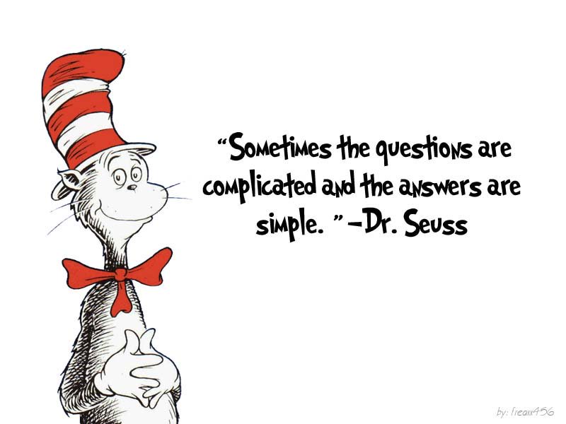 David_C_Miles's tweet image. #MotivationMonday #SimpleAnswers #DrSeuss