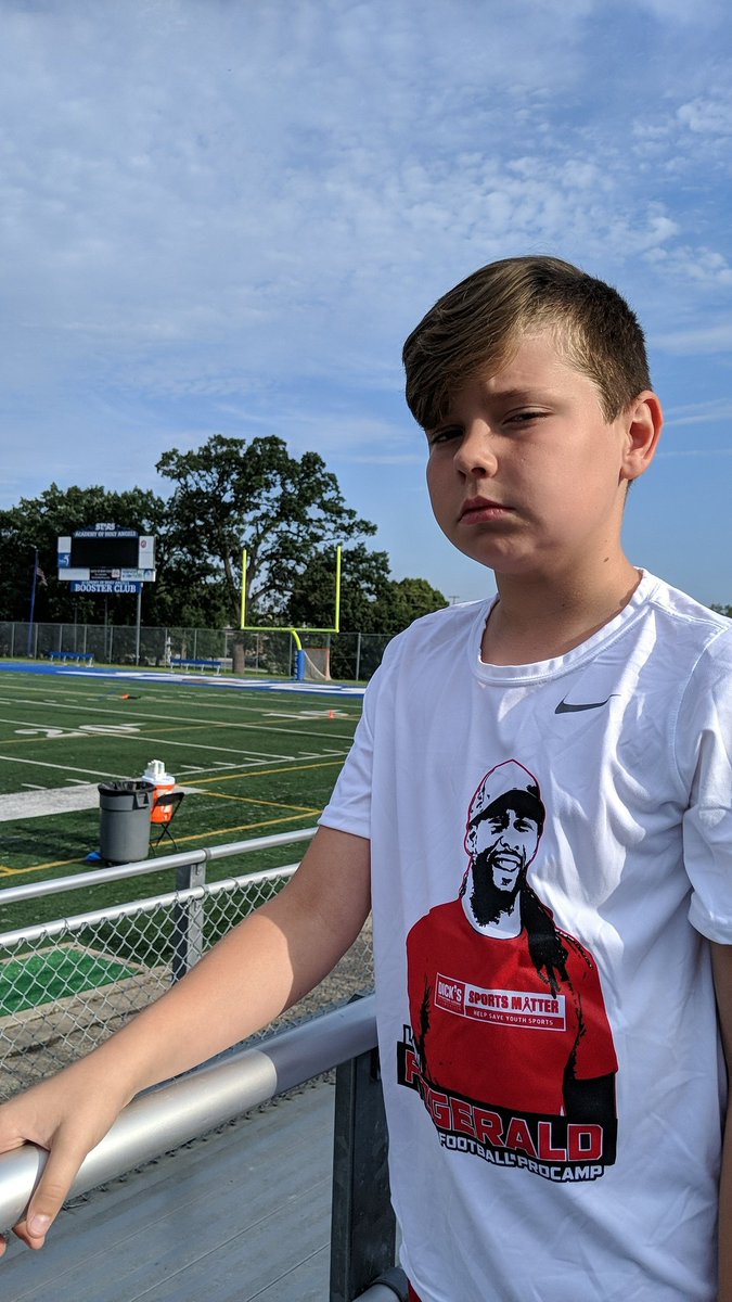 megankpatterson's tweet photo. #GetYourGAMEON @therealAP09's best Game Face getting ready for @LarryFitzgerald @ProCamps @GOMouthguards https://t.co/Yf7jTldNI8