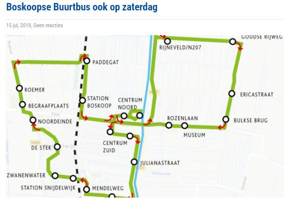 Boskoopse Buurtbus ook op zaterdag.
de-alphenaar.mozello.nl/regio-nieuws/p…
