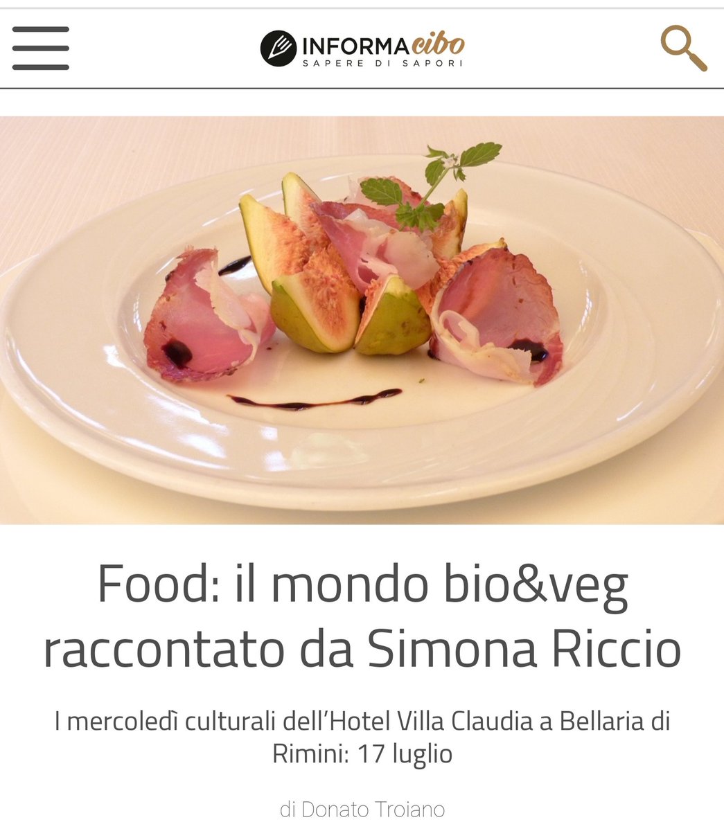 EdTroiano's tweet photo. Food: il mondo bio&veg raccontato e spiegato da @Simona_Riccio in riva al mare
All’Hotel Villa Claudia a #Bellaria di Rimini: #17luglio
Tutto su #Informacibo
https://t.co/MqToP3nc5W
@savinovurchio
@GianbasilioS
@gsantambrogio1
@pino_zuliani
@paoloigna1
@cdechef @BIMturismo https://t.co/CmXWBzPXhd