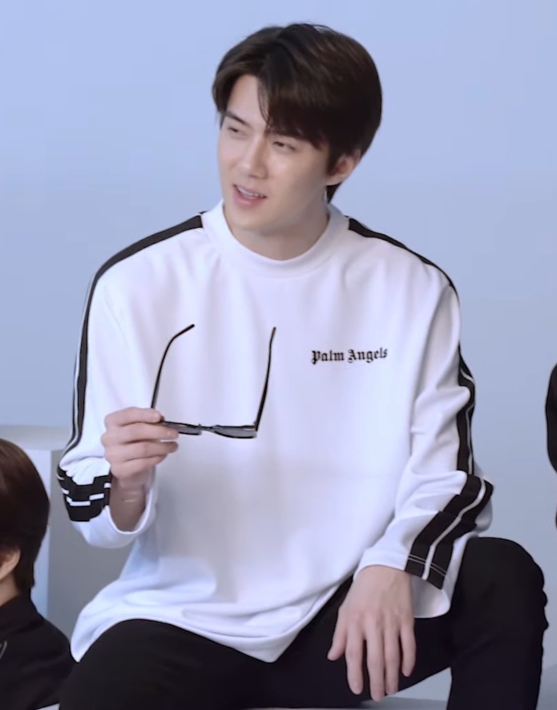 palm angels track taping tee