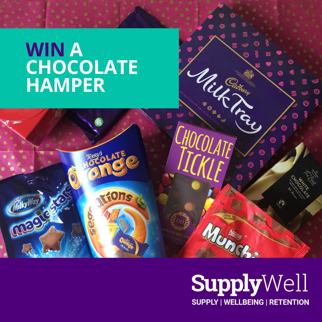 supply_well's tweet photo. 🎉COUNTDOWN TO SUMMER 🎉
🍫WIN A CHOCOLATE HAMPER🍫
To enter:
1. Tag a Teacher who deserves chocolate in their lives! 
Each new tag counts as a new entry so go crazy.
2. Follow @supply_well
3. Retweet!
The Winner will be announced Friday 20th July. Ts and Cs Apply,
Good luck! https://t.co/Cr7YVGHMRY