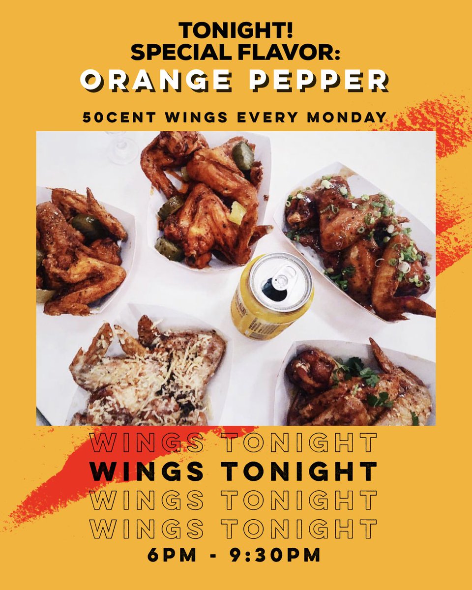 TONIGHT 🍗 ORANGE PEPPER WINGS 😋