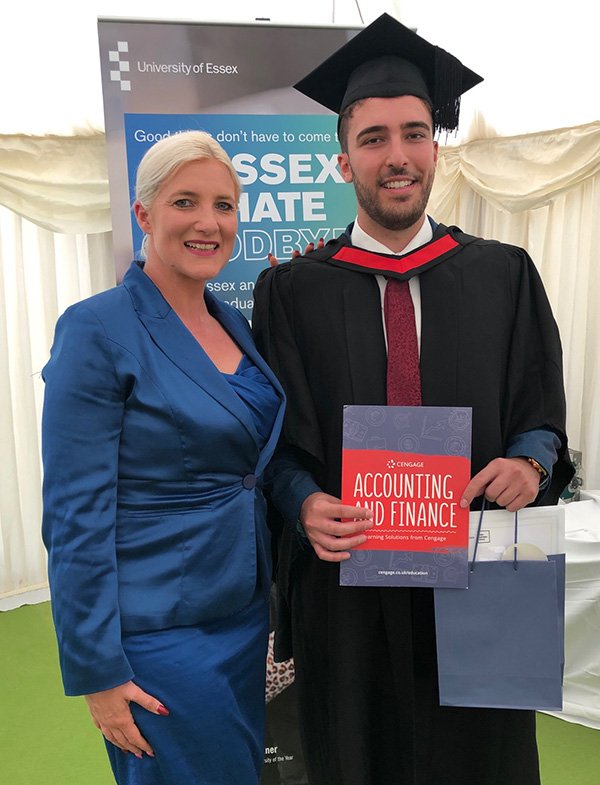 CengageEMEA's tweet image. Congratulations on your #Graduation @Uni_of_Essex  @Essex_EBS #EssexGraduation &amp;amp; thanks for having us to present the #CengageLearning Prize £100 voucher towards our books &amp;gt; #WellDone Alp  #Inspiration  #HardWork #Auditing #Business #Accounting #Finance bit.ly/2xPWlwc