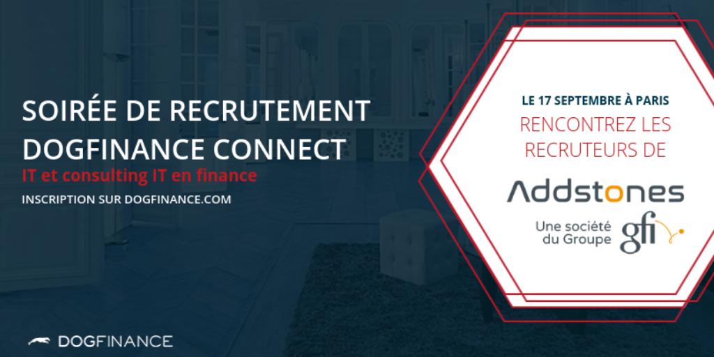 Addstones_Jobs's tweet photo. [SAVE THE DATE] Nos équipes seront présentes à la soirée "Dogfinance connect métiers de l'IT et Consulting IT en Finance" le mardi 17/09 à 18h45 ! Pour vous inscrire n'hésitez pas à vous connecter sur https://t.co/bqWLzgUncj  ! https://t.co/hW99GifFw9