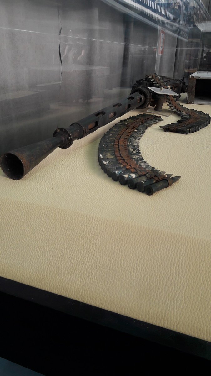 Salvaged gun from a shot down Blenheim, exhibited at the Hellenic Air Force Museum 
bit.ly/2z3NtE6