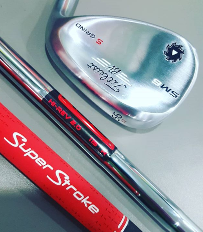 KBSGolfShafts's tweet photo. A power duo ready to take your wedge game to a whole new level ๐ฅ who has this in their bag?! | Player Driven. Tour Proven. | #lookfortheredlabel #playthebestshafts #wedgegame #playbetter #changeyourgame #kbswedgeshafts #shortgamestrong #vokeywedges #titleist https://t.co/cGhycpndSs