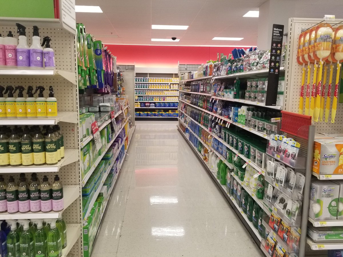 Business owner Eric takes pride in his Chemical aisles and it shows! #target #d141 #g192