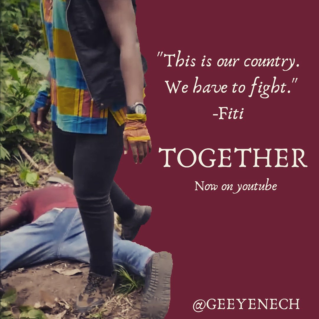 geeyenech's tweet photo. "This is our country. We have to fight." 
#together #dancemovie #actionfilm #shortfilm #naija #violence #MondayMorning https://t.co/qpFyTEEEwi