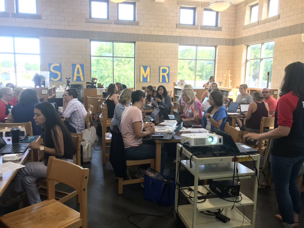 Digging in at #bcsdbootcamp on Monday morning!