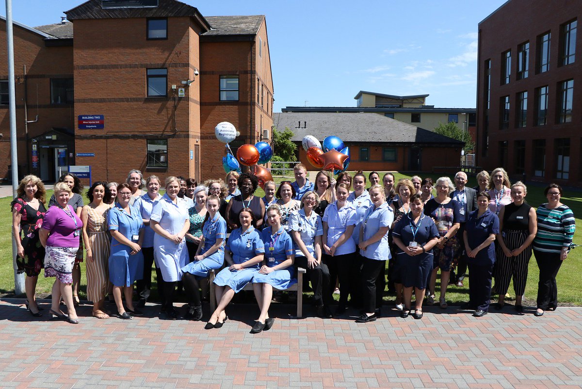 TeamMarySwft1's tweet photo. Welcome to Mary Ward and Congratulations to our First Nurse Associate @RylandBeth 🎉🎉🎉🥳🎆😁 https://t.co/BfXtFM7kM9