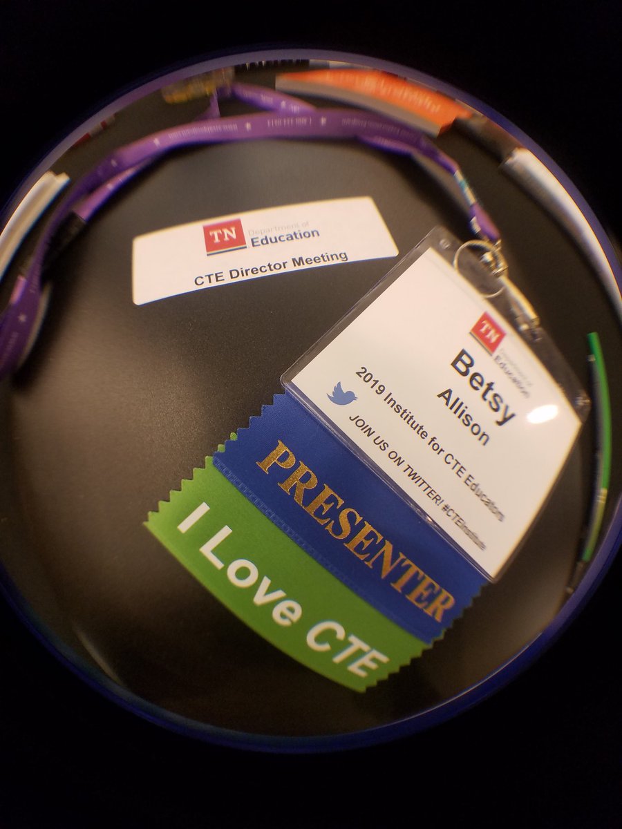 Learning about new initiatives and developing professionally with my people! #CTEInstitute <a href="/TDCTE/">TN CTE Directors</a>