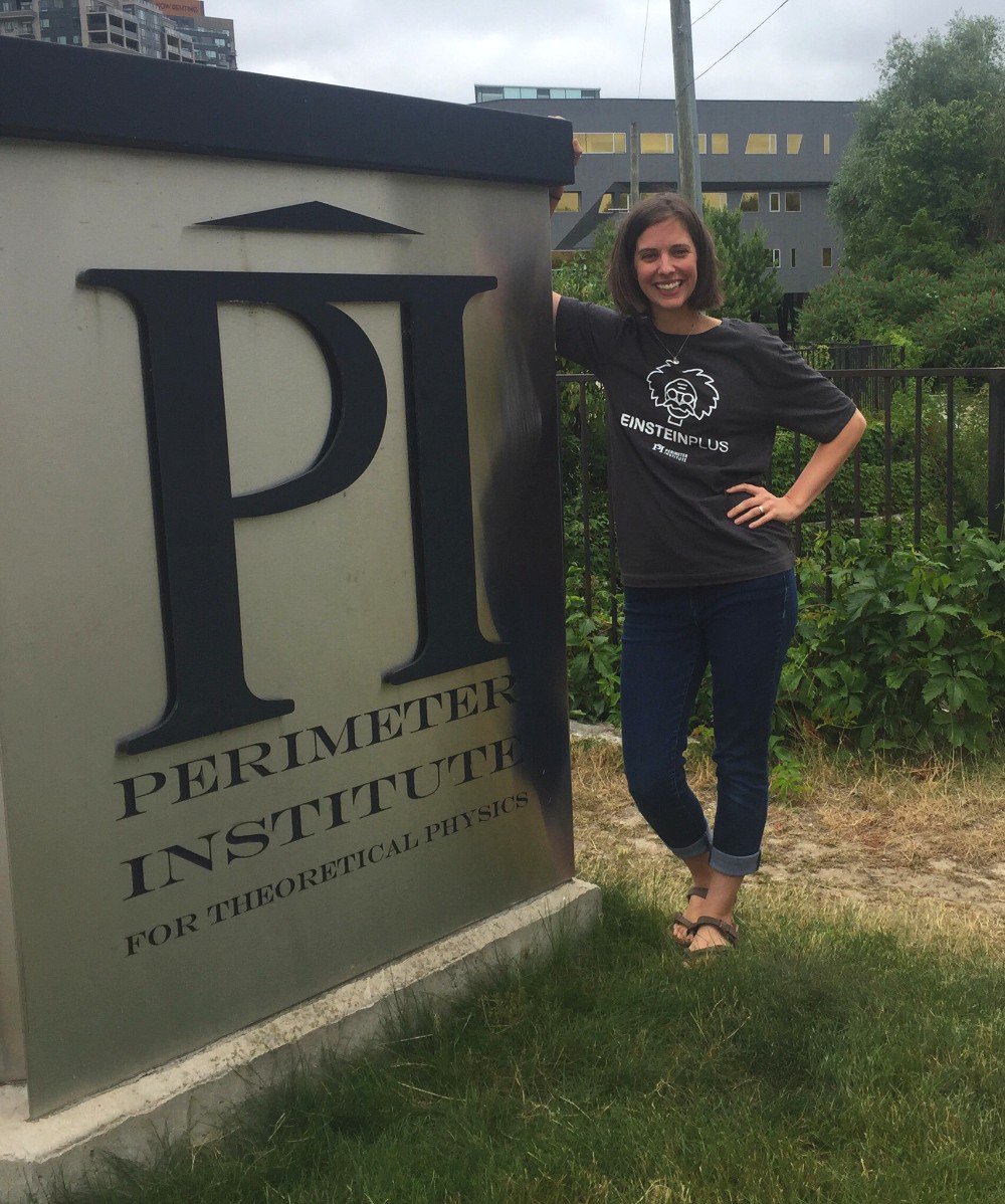 maclachlan_ca's tweet photo. #MAC Educator Mrs. Tomasik spent an amazing week collaborating with Physics teachers from all over the world in the EinsteinPlus program at @Perimeter in Waterloo. Astrophysics, Quantum Mechanics and Climate Change. Oh my! 🔬
#EinsteinPlus #Physics #ILive #EPlus2019 https://t.co/yYYBZ9cewP