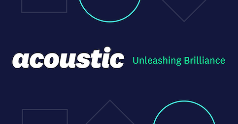 We are dreamers. We are hustlers. We are brilliant.

We are Acoustic.

acoustic.co

#GoAcoustic #UnleashingBrilliance