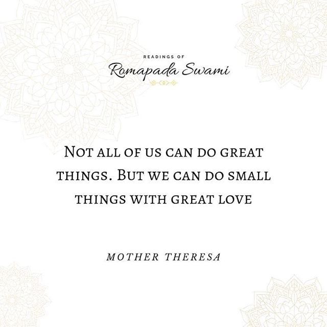 Romapada_Swami's tweet photo. No matter what you do, do it with love and it will be great.⠀
⠀
#love #doitwithlove #mothertheresa #romapadaswami #motivationalspeaker #spiritualteacher #lifeteachings #quotestoinspire #lifequotes #goodquotes #selfdevelopment #selfgrowth #personalgro… https://t.co/2NEyhc1I9t https://t.co/yLrVFSW7Kb