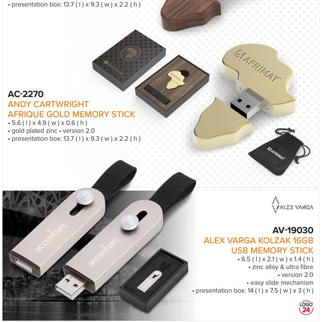 55Degreez's tweet image. Now In Stock | New Memory Sticks
Maitland Memory Stick R107.00
Andy Cartwright Afrique Wood Memory Stick R304.00
Andy Cartwright Afrique Gold Memory Stick R304.00
Alex Varga Kolzak 16GB USB Memory Stick R244.00

email orders@55degrees.co.za
#memorystick
#memorysticks