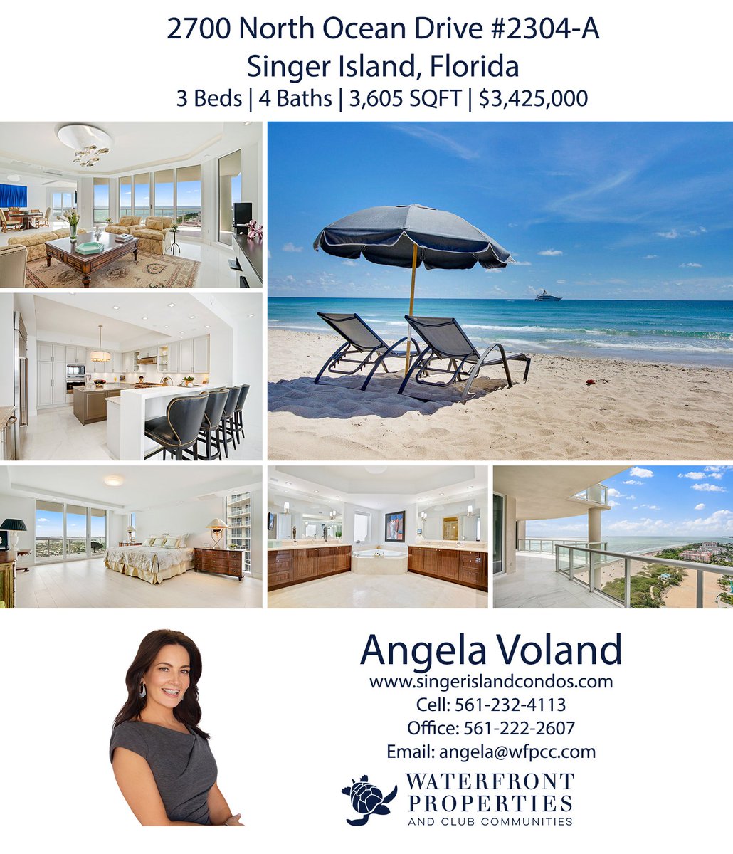 Luxury Ritz Carlton Condo For Sale On Singer Island!

🗝️2700 North Ocean Drive, Singer Island, FL 33404
🏷️Offered at $3,425,000
View Listing -> tinyurl.com/yxpcuu6a

#SingerIslandCondos #RealEstateForSale #CondosForSale #SouthFloridaRealEstate #SouthFloridaCondos #RitzCarlton
