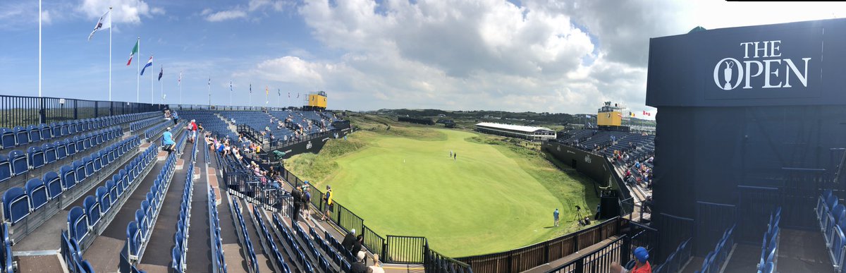 Hannah_Mulliner's tweet photo. My home for the week... ⛳️
#TheOpen https://t.co/ZFfa4xUT3D