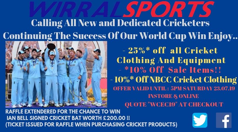 #OFFER 
#CRICKET #ENGLAND @NBCC_est1856 <a href="/OxtonCC/">Oxton Cricket Club</a>  <a href="/bpcc1846/">Birkenhead Park CC</a> <a href="/ParkfieldCC/">Parkfield Liscard CC</a> <a href="/bpcc1846/">Birkenhead Park CC</a> <a href="/IrbyCC/">Irby Cricket Club</a>