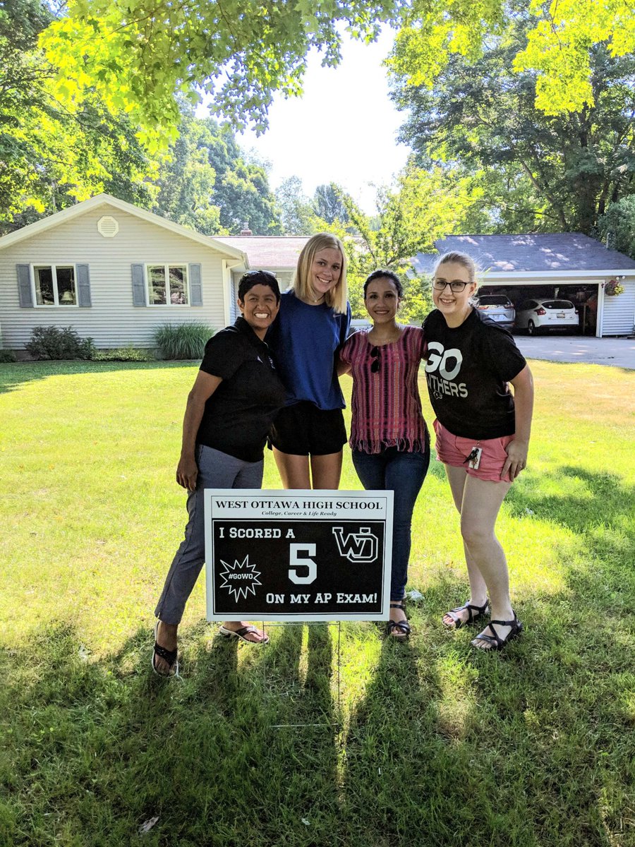 Surprised one of our students this morning.   Congrats on your great success.  Keep up the hard work <a href="/HopeCollege/">Hope College</a> #gowo #APscholar