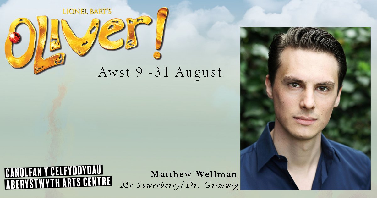 aberystwytharts's tweet photo. Dyma ein Mr. &amp; Mrs. Sowerberry! Here are our Mr. &amp; Mrs. Sowerberry!

Ni'n edrych ymlaen at groesawu #MatthewWellman &amp; #AmyJaneOllies i #Aberystwyth a'i gweld nhw yn y sioe!

We can't wait to welcome @MatthewLWellman &amp; @AmyJaneOllies to Aber and see them in action! 

#OliverAber19 https://t.co/laTRYfLCmd