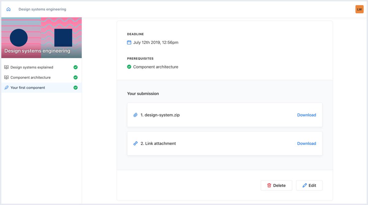 eduflowapp's tweet image. We&apos;ve made a lot of small improvements to the submission page to make it easier for students to submit their work. Haven&apos;t seen it yet? Check it out! 🕶
#eduflow  🔗bit.ly/31V3bOH
