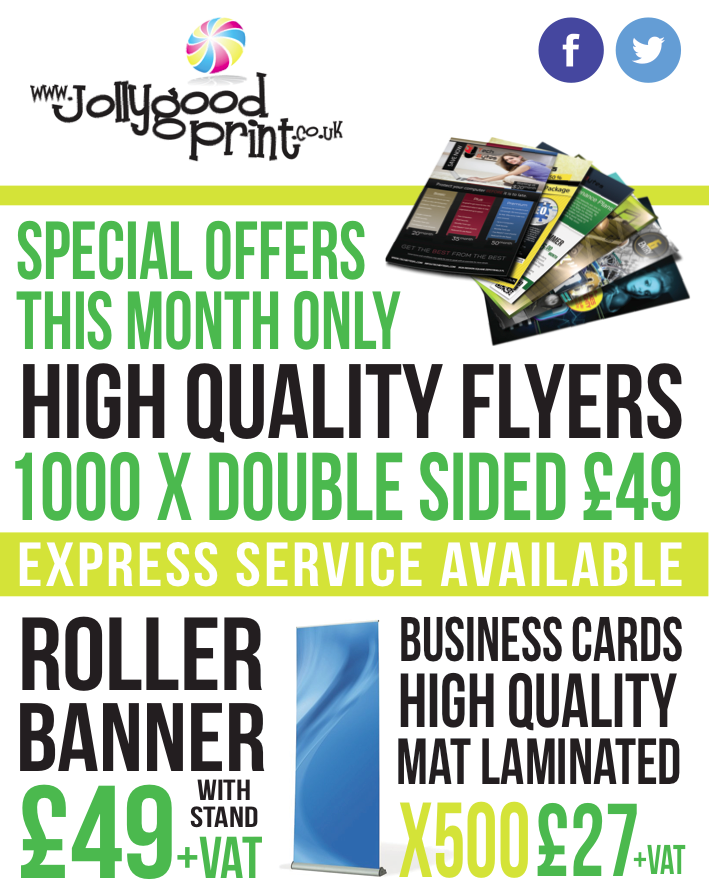 Jollygood Print On Twitter This Month Only Flyers Banners